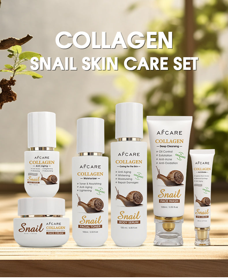 Rejuvenate Your Skin with Collagen Snail Skin Care Set
