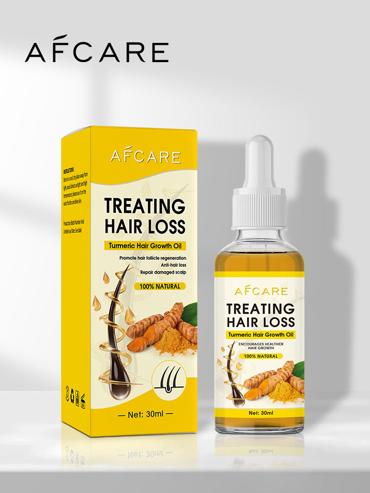 "Turmeric Hair Growth Essential Oil - Boost Your Hair Health!"