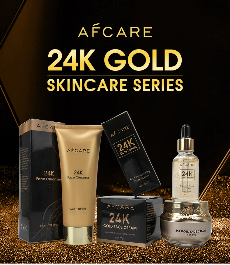 Luxe Radiance: 24K Cleansing Skin Care Set