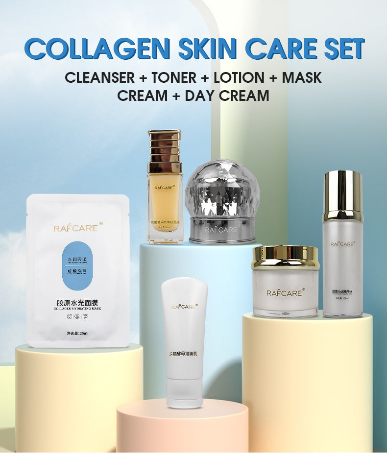 Renew and Replenish: Facial Care Collagen Skin Care Set