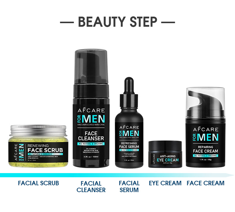 Revitalize Your Skin with Men's Hyaluronic Acid Skin Care Set