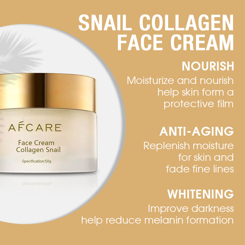 "Revitalize Your Skin with Collagen Snail Cream"