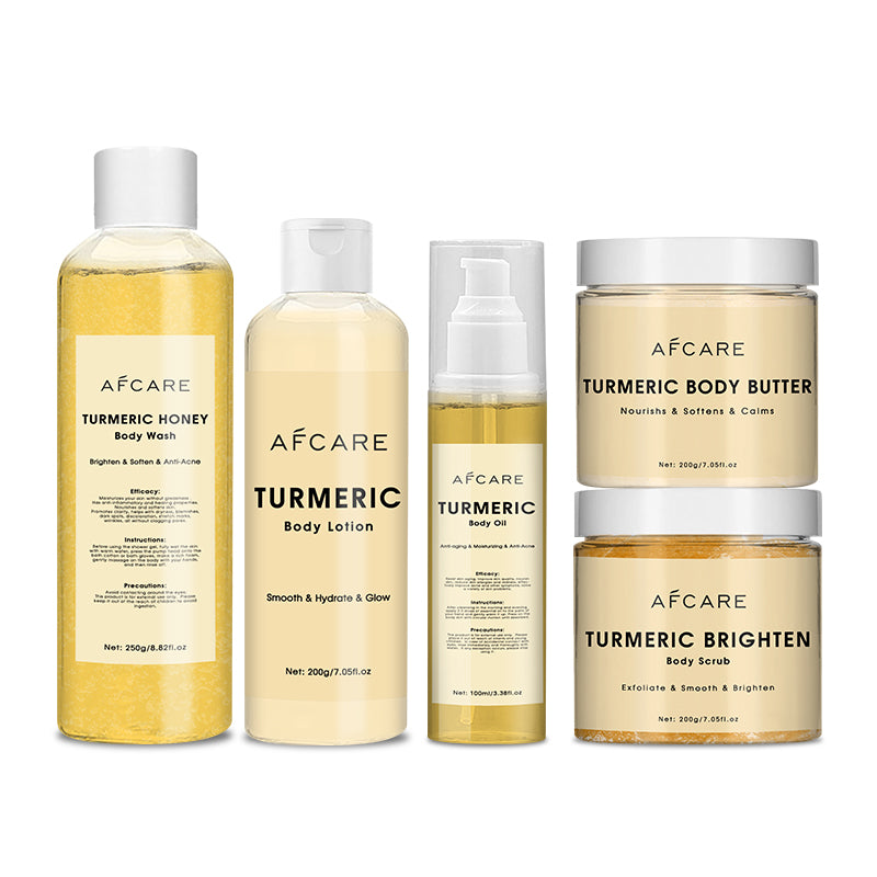 Glow Up this Summer with Turmeric Body Care Skin Care Set