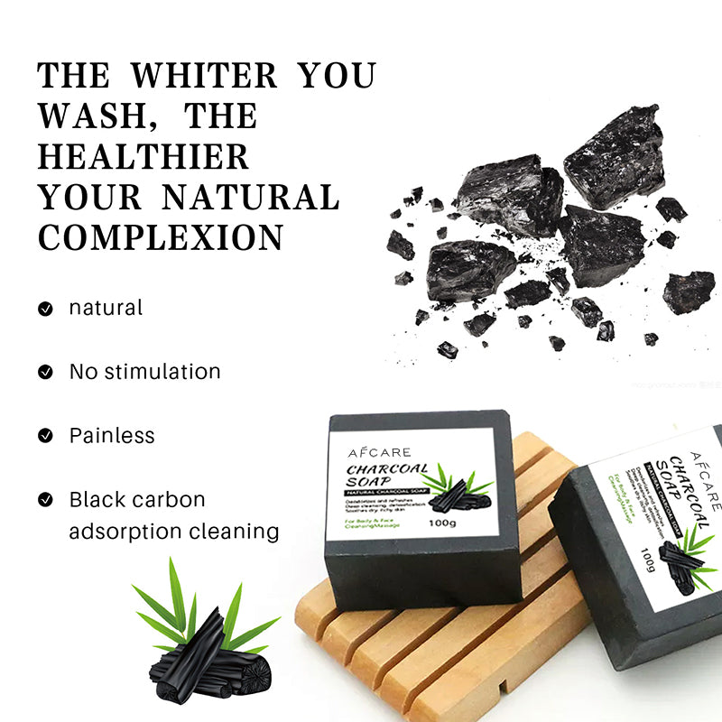 "Purify and Refresh with Black Carbon Handmade Soap"