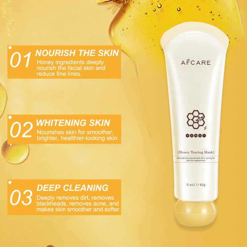 Rejuvenate Your Skin with Honey Tearing Mask