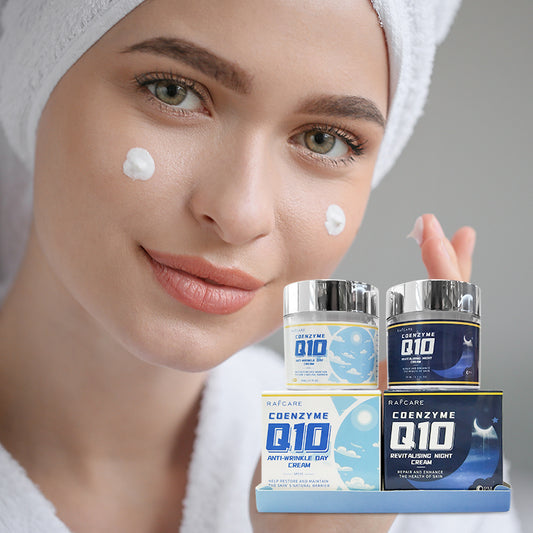 "Revitalize Your Skin: Coenzyme Q10 Day and Night Cream Set"