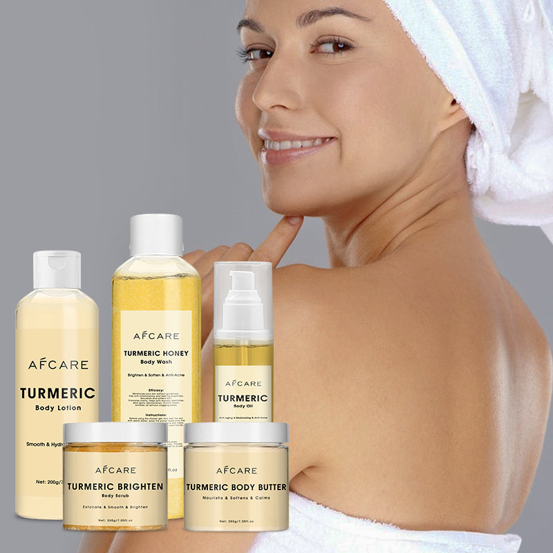 Glow Up this Summer with Turmeric Body Care Skin Care Set