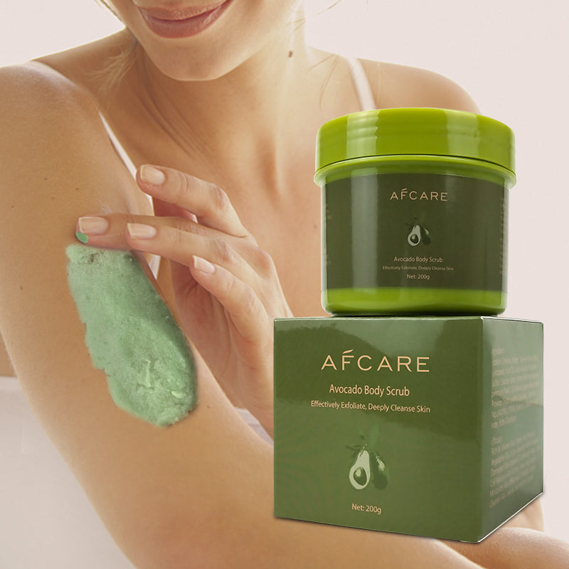 "Reveal Radiant Skin with Avocado Scrub"