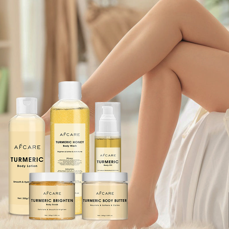 Glow Up this Summer with Turmeric Body Care Skin Care Set