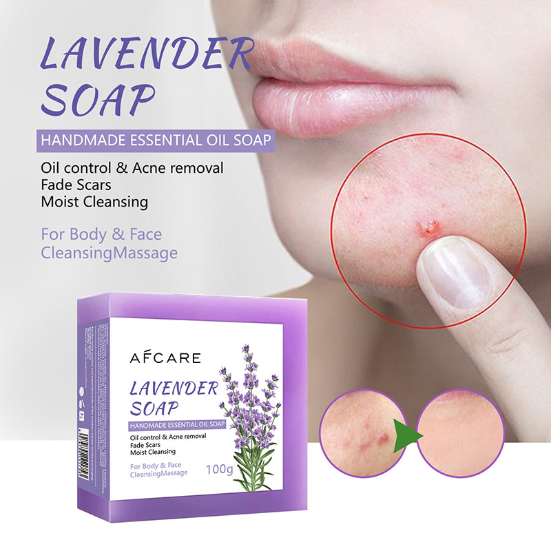 "Relax and Unwind with Soothing Lavender Soap"