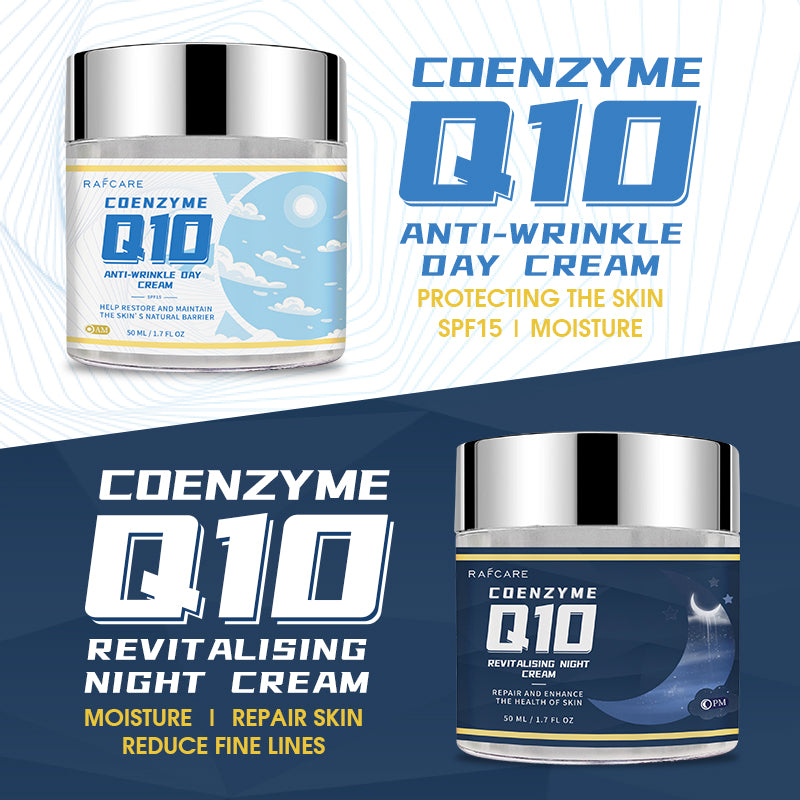 "Revitalize Your Skin: Coenzyme Q10 Day and Night Cream Set"