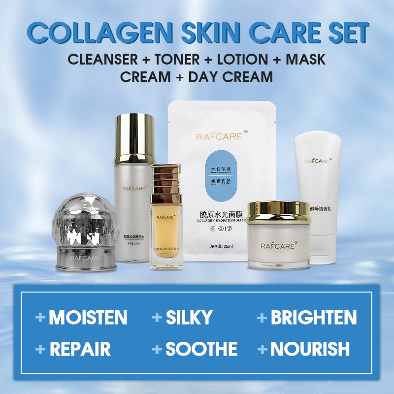 Renew and Replenish: Facial Care Collagen Skin Care Set