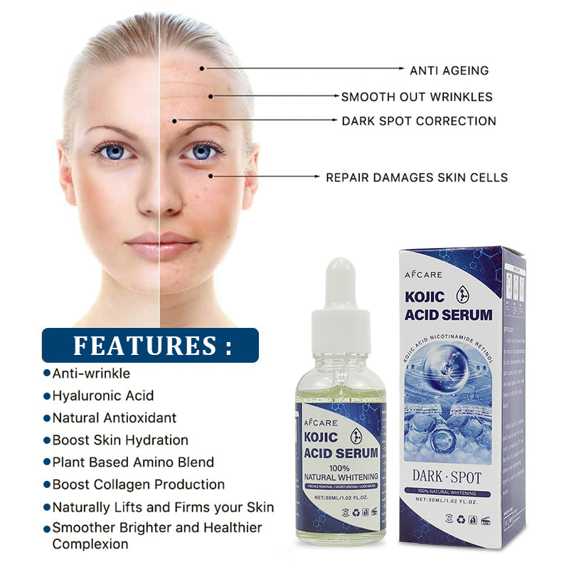 Kojic Acid Essence for Brightening, Dark Spot Correcting & Hydrating Skin Care Serum