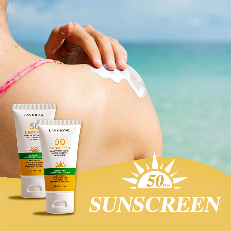 "Protect Your Skin with Isolation Sunscreen SPF50+"