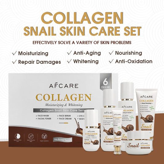 Rejuvenate Your Skin with Collagen Snail Skin Care Set