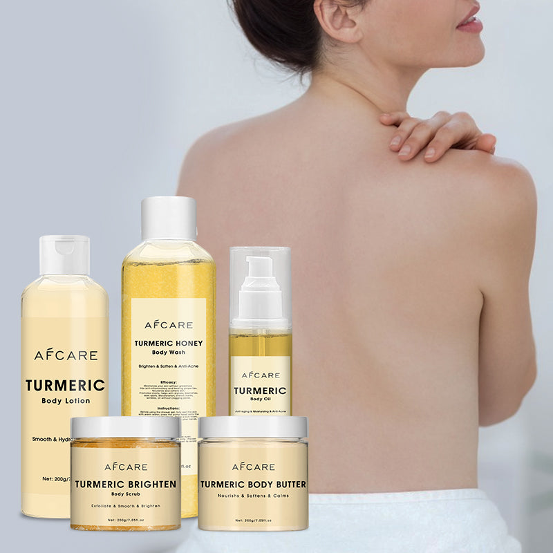 Glow Up this Summer with Turmeric Body Care Skin Care Set