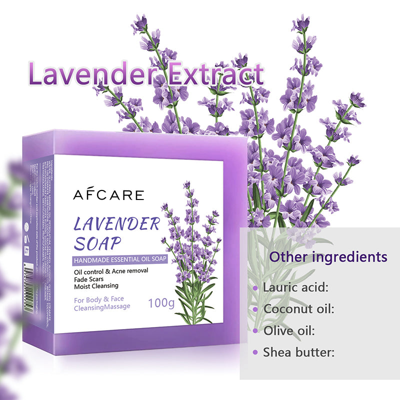 "Relax and Unwind with Soothing Lavender Soap"