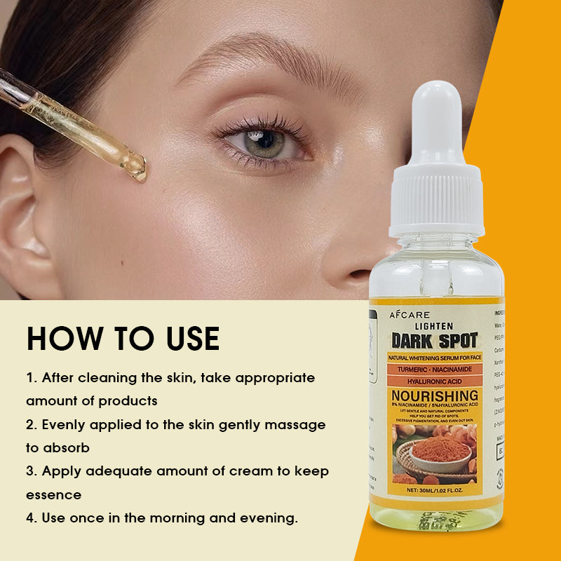Turmeric Extract Facial Serum Brightening & Dark Spot Correcting