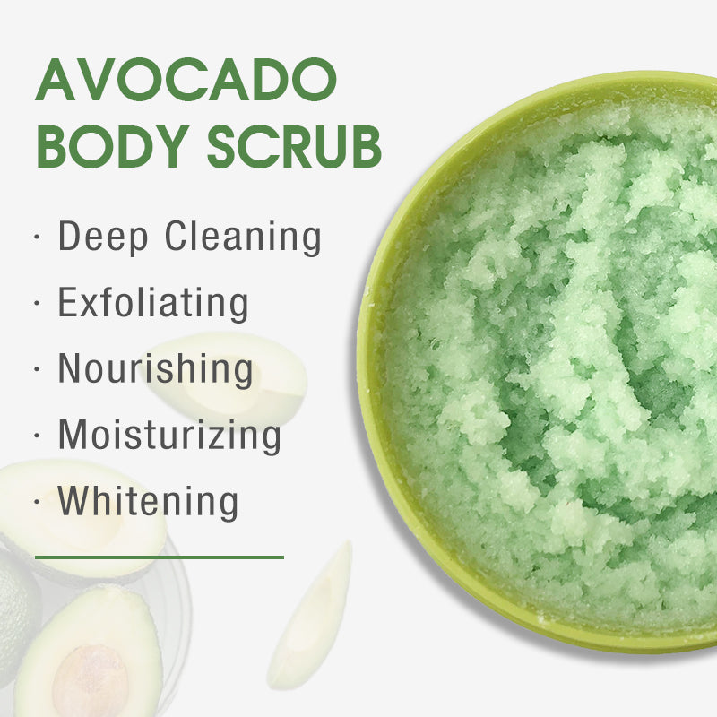 "Reveal Radiant Skin with Avocado Scrub"