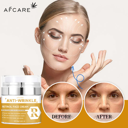 Retinol Face Whitening Cream Collagen Anti Wrinkles Lifting Firming