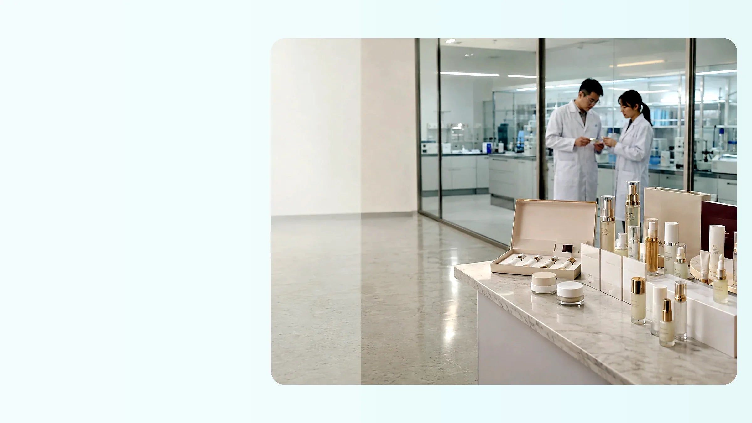 AFCARE Guangzhou and Singapore private label skincare OEM ODM factory with sample and production capability