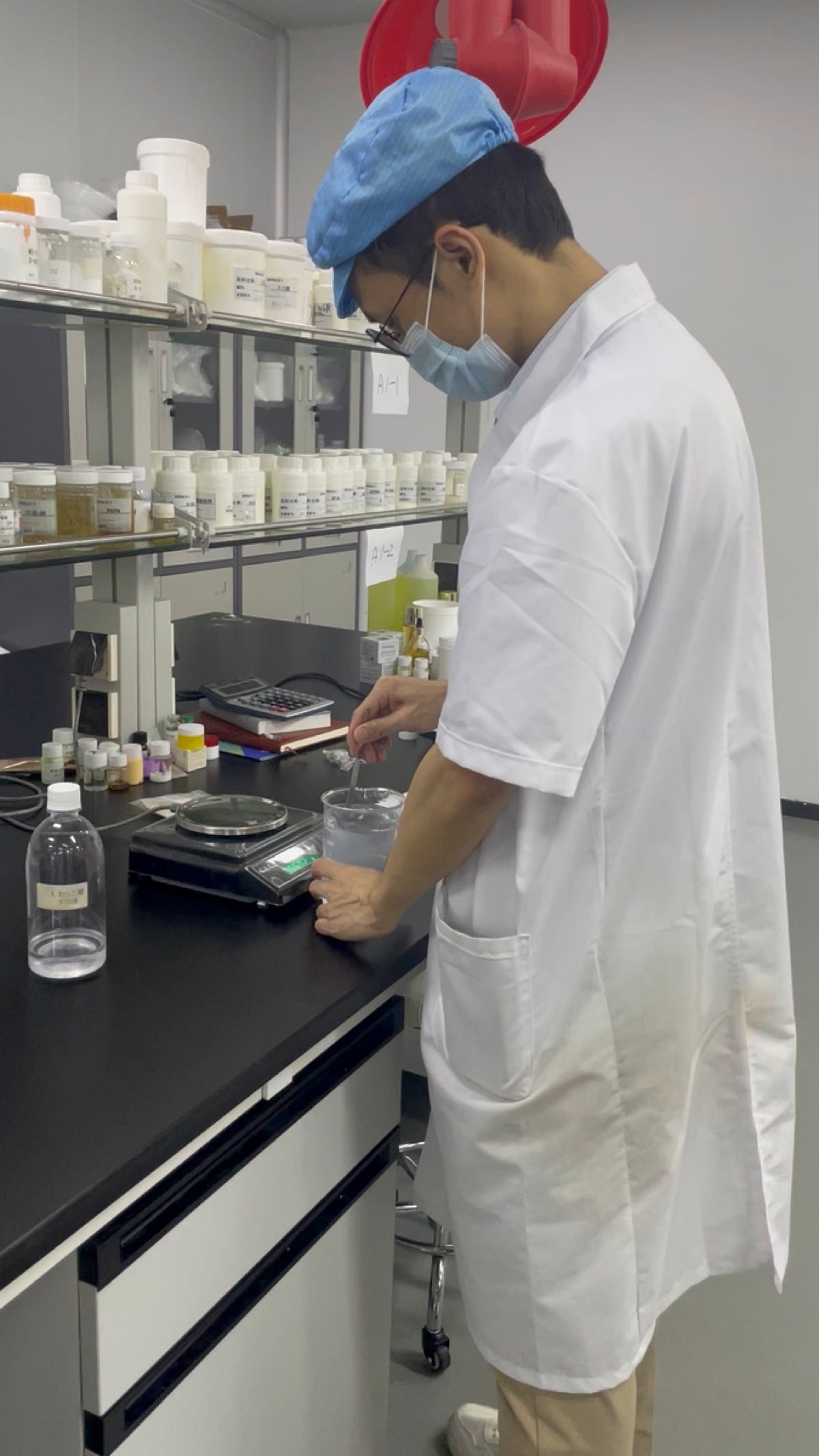 AFCARE lab support for eye cream development