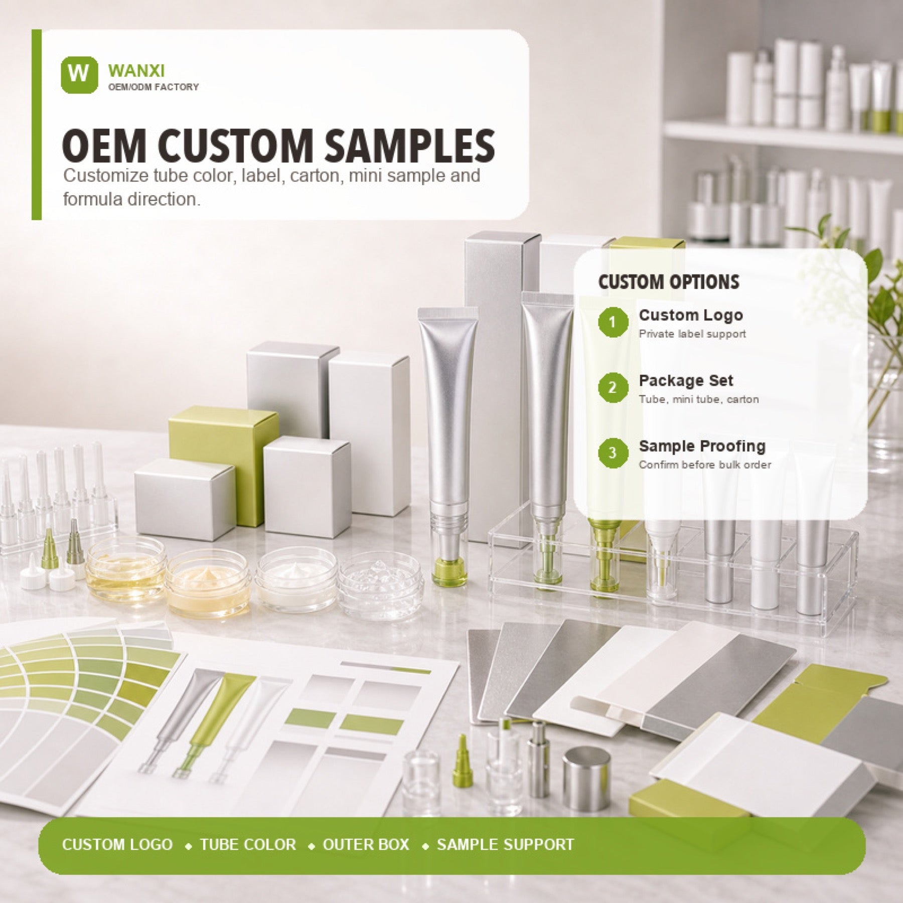 Retinal booster serum OEM customization route